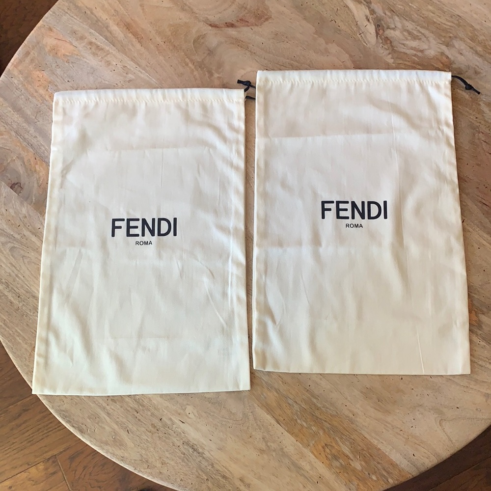 FENDI pair of Dustbag -